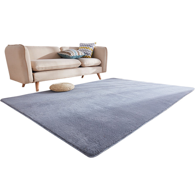 Tapis de décoration nordique de maison Nordic Multicolor Plain Carpet Polypropylène Risqueur de zone de lavage de machine antidérapante résistante