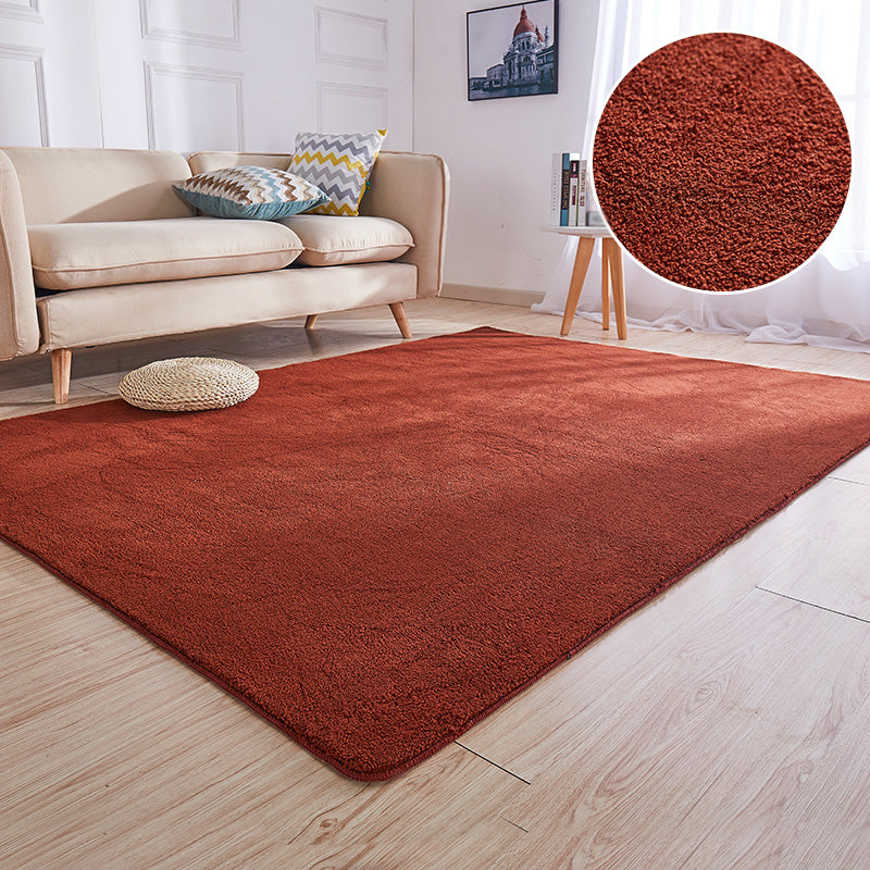 Tapis de décoration nordique de maison Nordic Multicolor Plain Carpet Polypropylène Risqueur de zone de lavage de machine antidérapante résistante