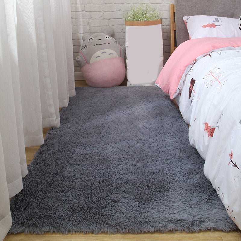 Tapis nordique PLAINE MULLOOR FAUX FOUCE CAPE PET ANTÉRIEUR ANTÉRIEUR ANTI-SOP SAUTER RÉSISTANT RÉSISTANT POUR CHAMBRE GIRLES