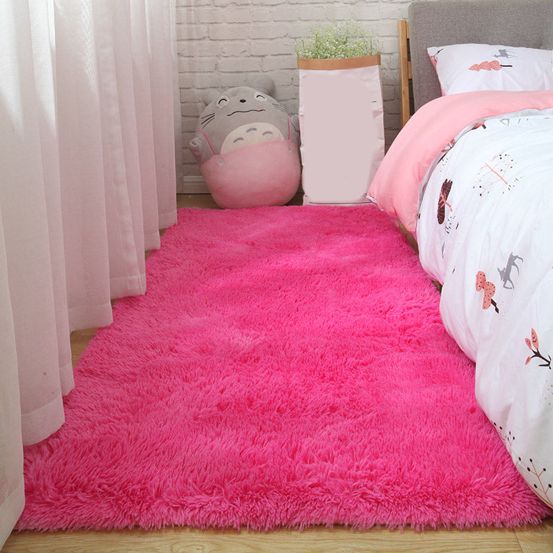 Tapis nordique PLAINE MULLOOR FAUX FOUCE CAPE PET ANTÉRIEUR ANTÉRIEUR ANTI-SOP SAUTER RÉSISTANT RÉSISTANT POUR CHAMBRE GIRLES