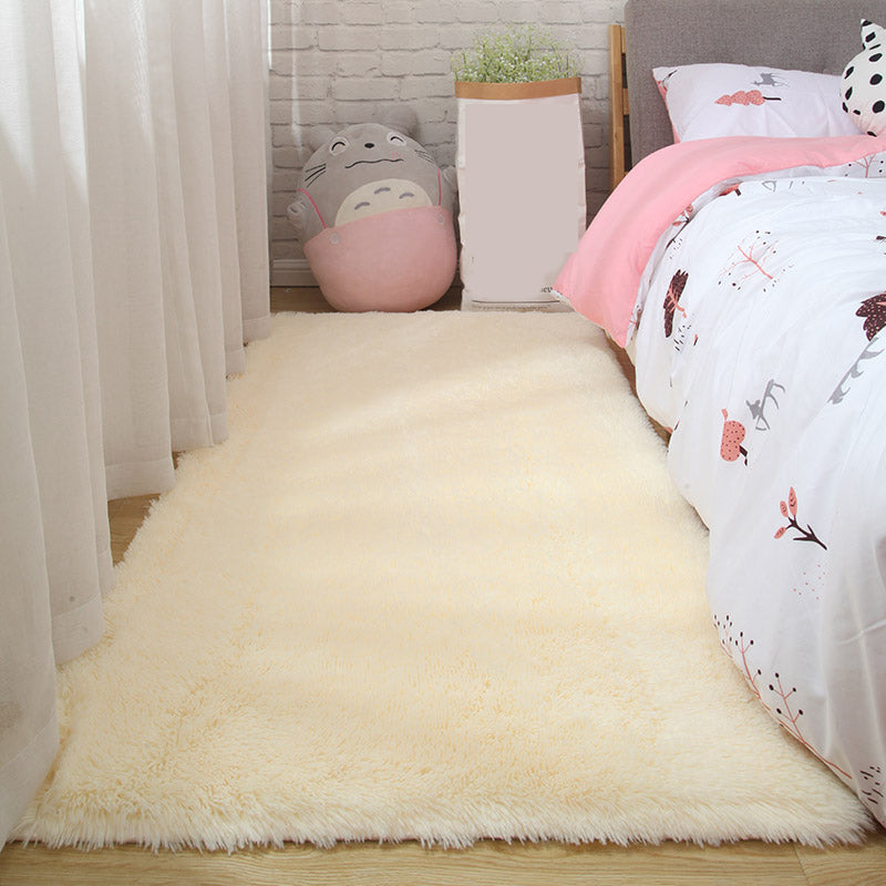 Tapis nordique PLAINE MULLOOR FAUX FOUCE CAPE PET ANTÉRIEUR ANTÉRIEUR ANTI-SOP SAUTER RÉSISTANT RÉSISTANT POUR CHAMBRE GIRLES