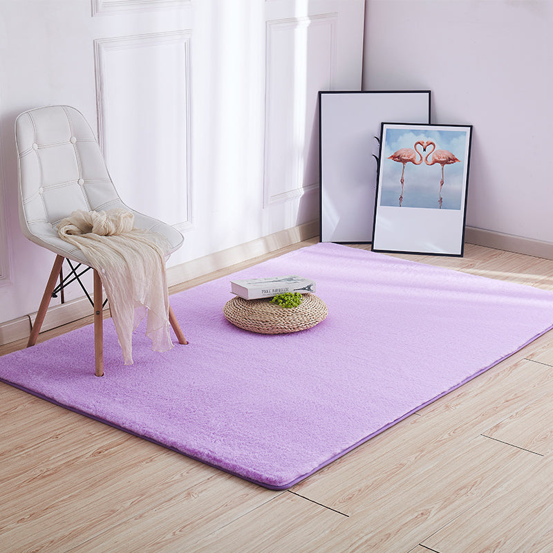 Tapis nature multi-couleurs Un tapis nordique en peluche Nordic Washable Anti-slip Backing Tacle résistant à la zone de la tache pour le salon