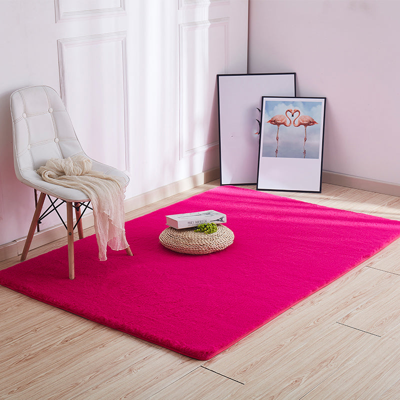 Tapis nature multi-couleurs Un tapis nordique en peluche Nordic Washable Anti-slip Backing Tacle résistant à la zone de la tache pour le salon