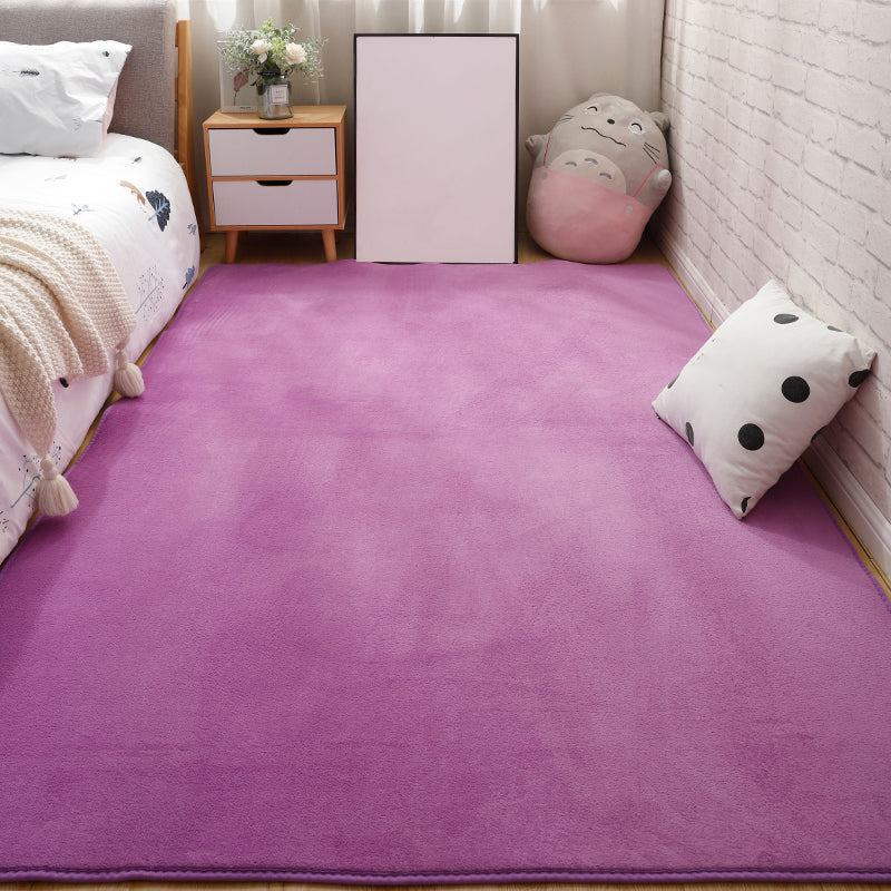 Pastel vaste kleur tapijt multicolor Noords tapijt polypropyleen anti-slip kleurbestendig huisdiervriendelijk tapijt voor slaapkamer