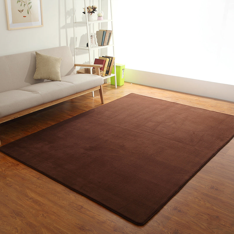 Tapis d'intérieur minimaliste classique Machine à moquette à moquette naturelle à la machine sans glissement lavable pour chambre