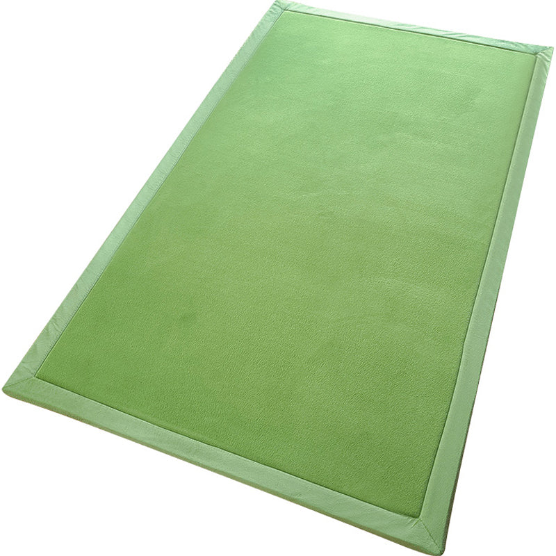 Rapis minimal Plain Synthetics Multi-couleur Tapis Pet Friendly Machine Washiable Not Slip Backing Rapier pour le chevet