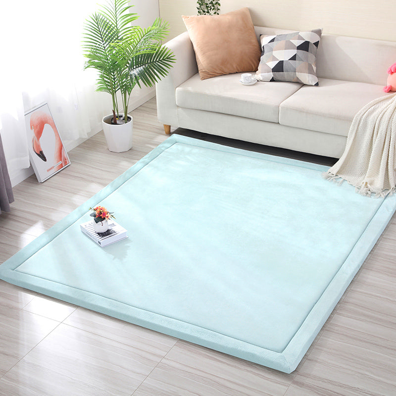 Einfacher Tatami Teppich Multi-Farben Feste Teppich Teppich Fellfell Haustierfreundliche nicht rutschfeste Maschine Waschbarer Innenteppich