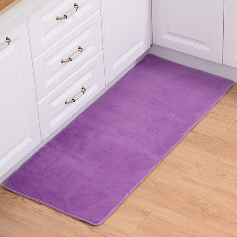 Tapis à coureur ordinaire multicolore Polypropylène Tapis minimaliste Anti-slip Backing Washable Pet Friendly Area pour cuisine