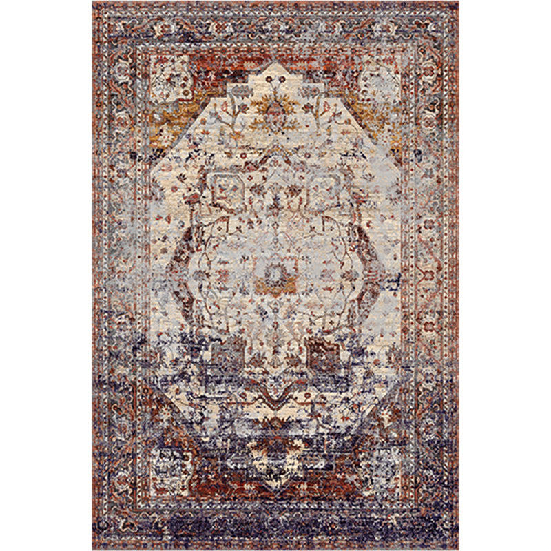 Tappeto persiano multi colore angosciato sintetico geometrico tappeto lavabile non slip tappeto resistente alle macchie per casa
