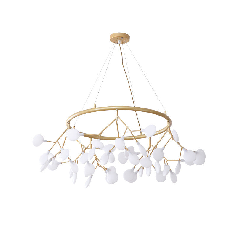 Sputnik Firefly Chandelier Lighting Minimaliste de salon acrylique LED PENDANT