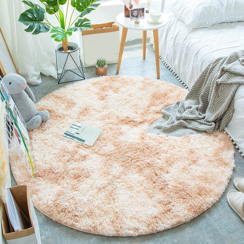 Rapis de motif de dye à cravate multicolore Faux Fur Race relaxante Tapis Pet Friendly non-glip Tapis pour chambre à coucher