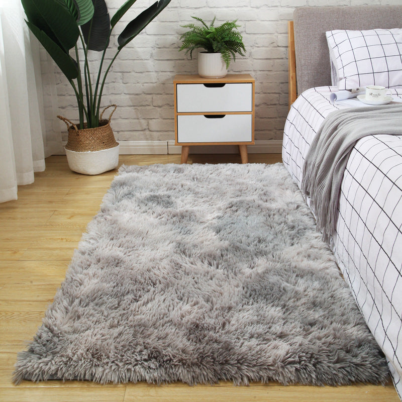 Tapis ouest pain, faux faux laine intérieure, tapis de support anti-glissement lavable tapis pour chambre à coucher