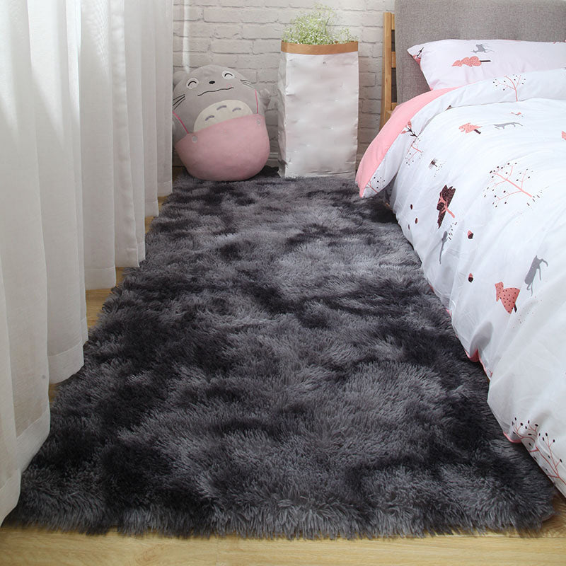 Tapis ouest pain, faux faux laine intérieure, tapis de support anti-glissement lavable tapis pour chambre à coucher