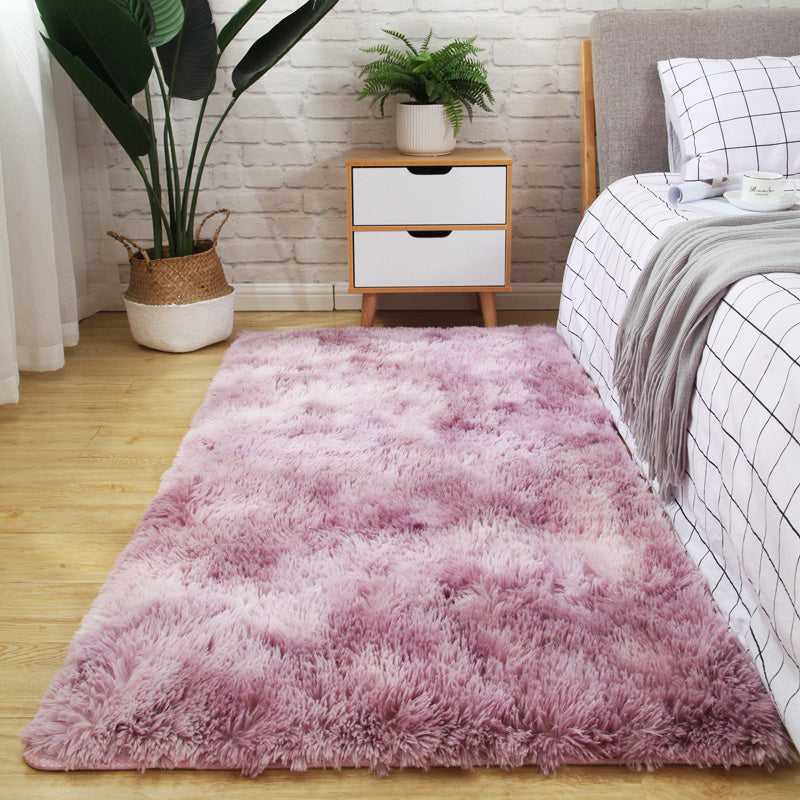 Tapis ouest pain, faux faux laine intérieure, tapis de support anti-glissement lavable tapis pour chambre à coucher