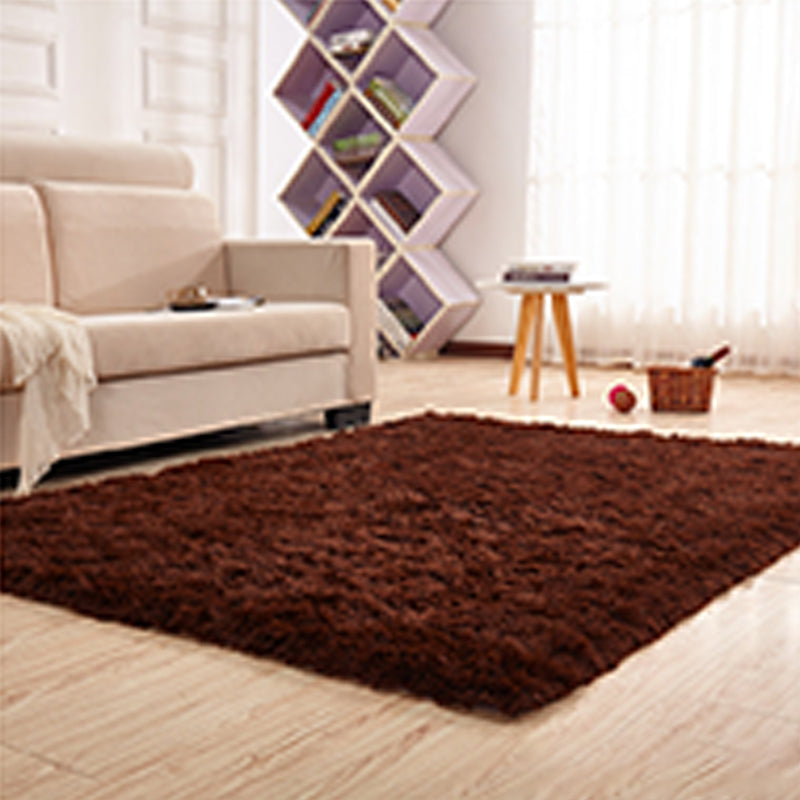 Tapis minimaliste Plain tapis multi-couleurs Faux Furs Rapis intérieur Tapis antidérapant lavable pour le salon