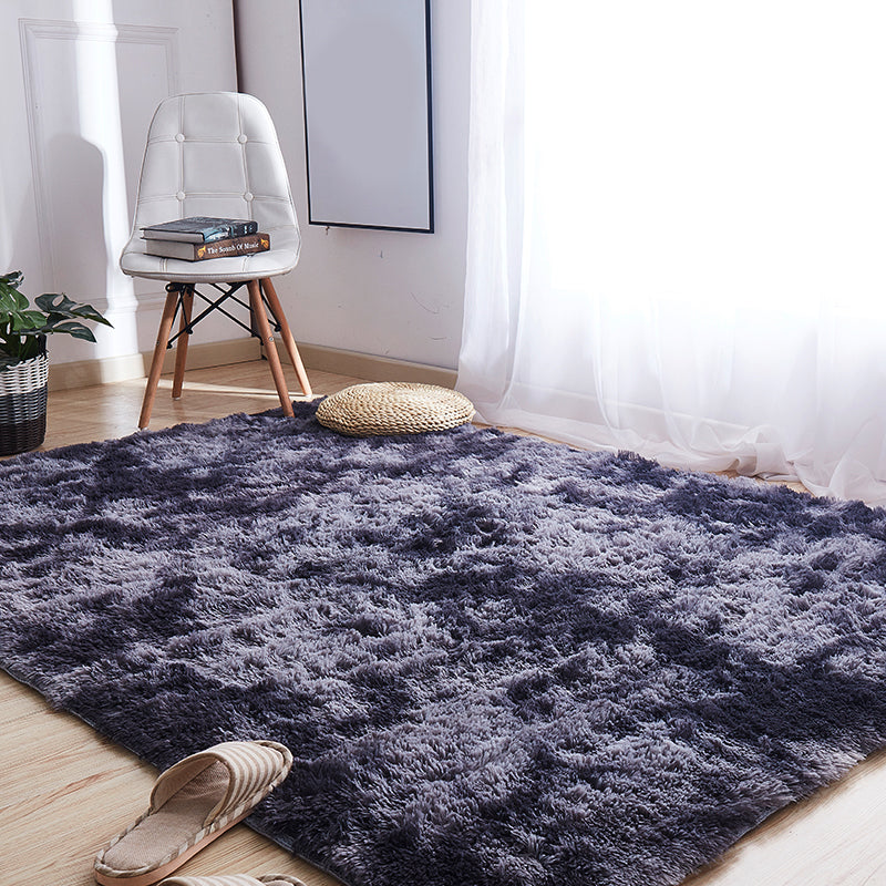 Tapis de teinture à cravate mignon Tapis multi-couleurs Confort Multime Color Tapis moelleux Tapis antidérapant Rapis intérieur pour chambre à coucher pour chambre à coucher