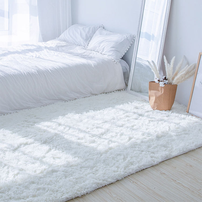 Multi-Color Simple Teppich Faux Fell Festkörper Teppich Anti-Rutsch-Backing-Haustier-Friendly-Teppich für Zimmer