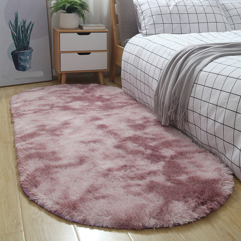 Tapis de teinture à cravate multicolore Shag Western Area Tapis Animal Animage Anti-Slip Tapis pour chambre à coucher