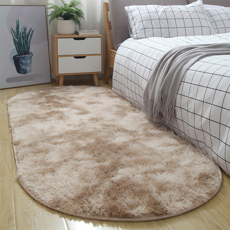 Tapis de teinture à cravate multicolore Shag Western Area Tapis Animal Animage Anti-Slip Tapis pour chambre à coucher