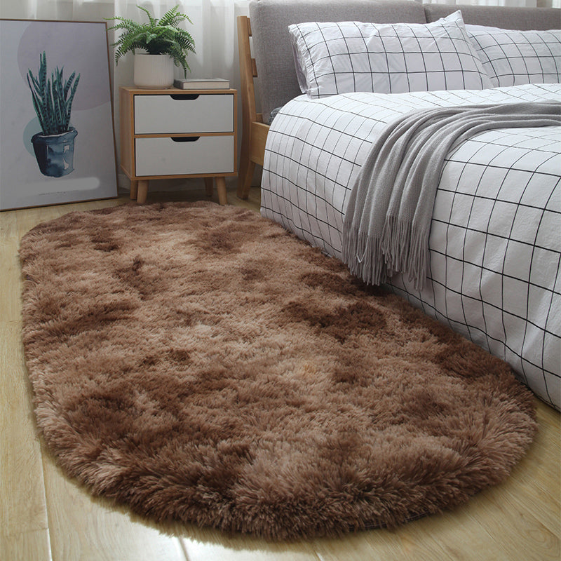 Tapis de teinture à cravate multicolore Shag Western Area Tapis Animal Animage Anti-Slip Tapis pour chambre à coucher