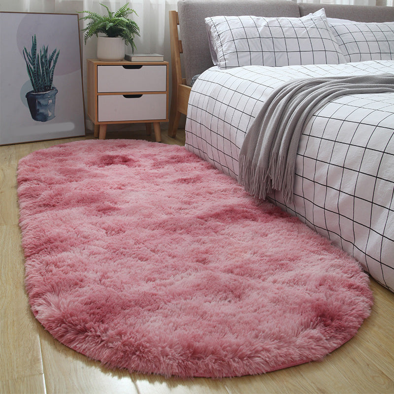 Tapis de teinture à cravate multicolore Shag Western Area Tapis Animal Animage Anti-Slip Tapis pour chambre à coucher