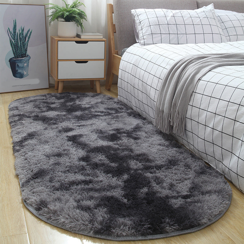 Tapis de teinture à cravate multicolore Shag Western Area Tapis Animal Animage Anti-Slip Tapis pour chambre à coucher