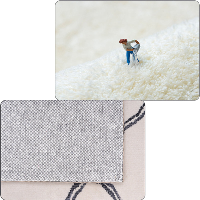 Tappeto di decorazione alla moda area geo color area moquette polyster anti-slip easy care tappeto lavabile