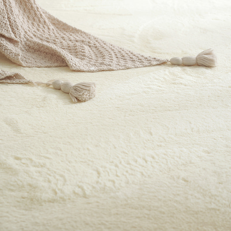 Tappeto a più colore pluh e soffice tappeto da pet con tappeto anti-slip per arredamento per decorazioni per la camera