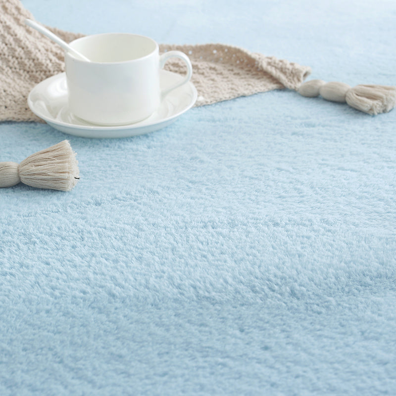 Tappeto a più colore pluh e soffice tappeto da pet con tappeto anti-slip per arredamento per decorazioni per la camera