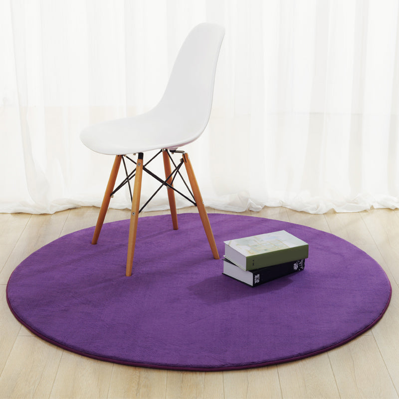 Rapis minimaliste multicolore Polypropylène Plain Area Tapis Pet Friendly Machine Washable For Salle