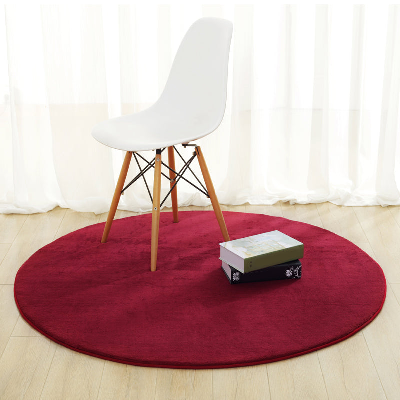 Rapis minimaliste multicolore Polypropylène Plain Area Tapis Pet Friendly Machine Washable For Salle