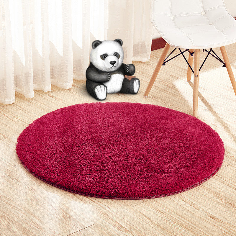 Tapis de chambre à coucher relaxant tapis à intérieur solide multicolo