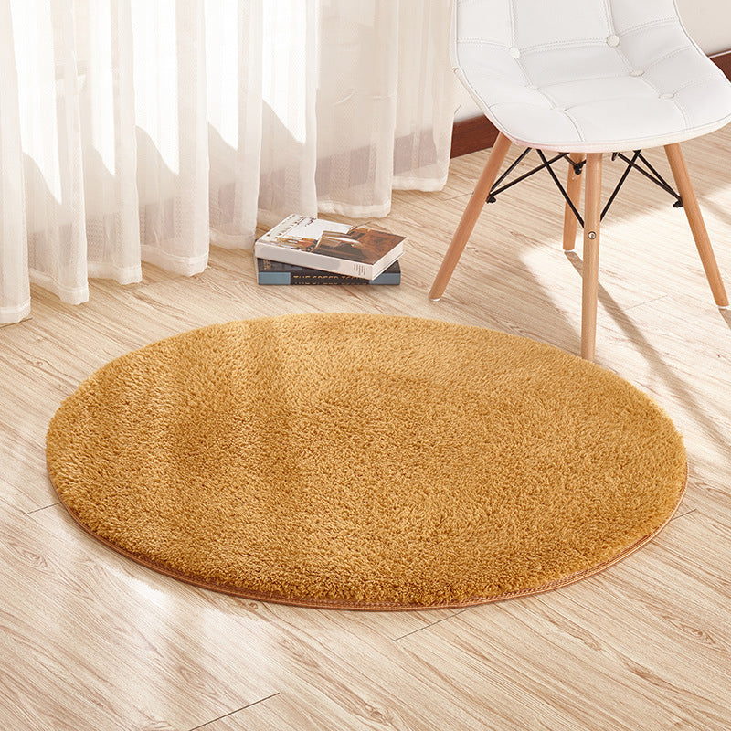 Tapis de chambre à coucher relaxant tapis à intérieur solide multicolo