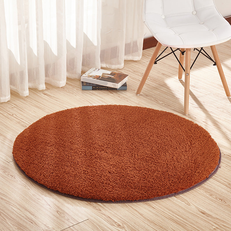 Tapis de chambre à coucher relaxant tapis à intérieur solide multicolo