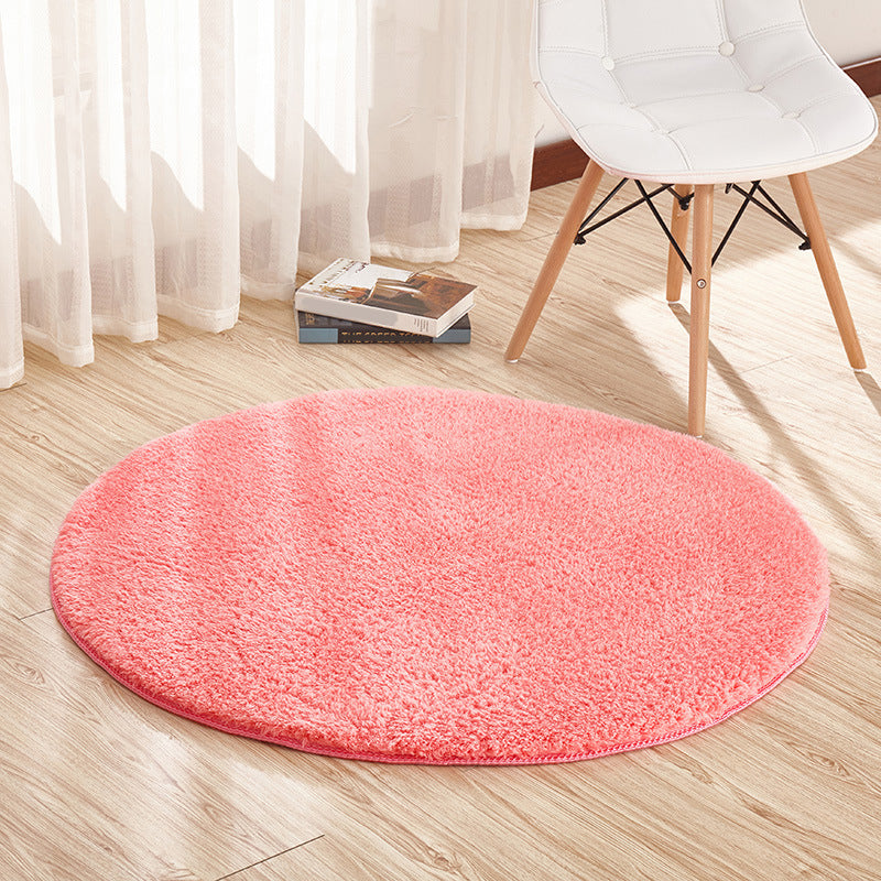 Tapis de chambre à coucher relaxant tapis à intérieur solide multicolo