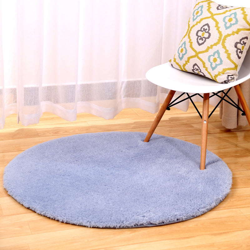 Tapis de chambre à coucher apaisant Couleur de couleur unie en intérieure Polypropylène Polypropylène Animal Animal Care Care Papette