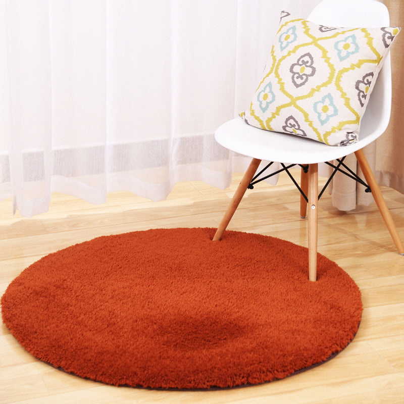 Tapis de chambre à coucher apaisant Couleur de couleur unie en intérieure Polypropylène Polypropylène Animal Animal Care Care Papette