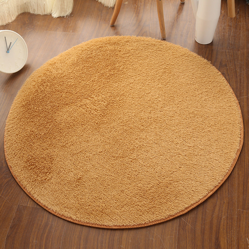 Mehrfachfarbener Komfortteppich Polypropylen Festkörper Teppich nicht rutschfestes Backing-Tierfreundlicher Waschenteppich für Schlafzimmer