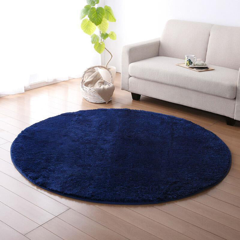 Tapis de décoration intérieure multicolore Synthétique de la zone de couleur unie simple