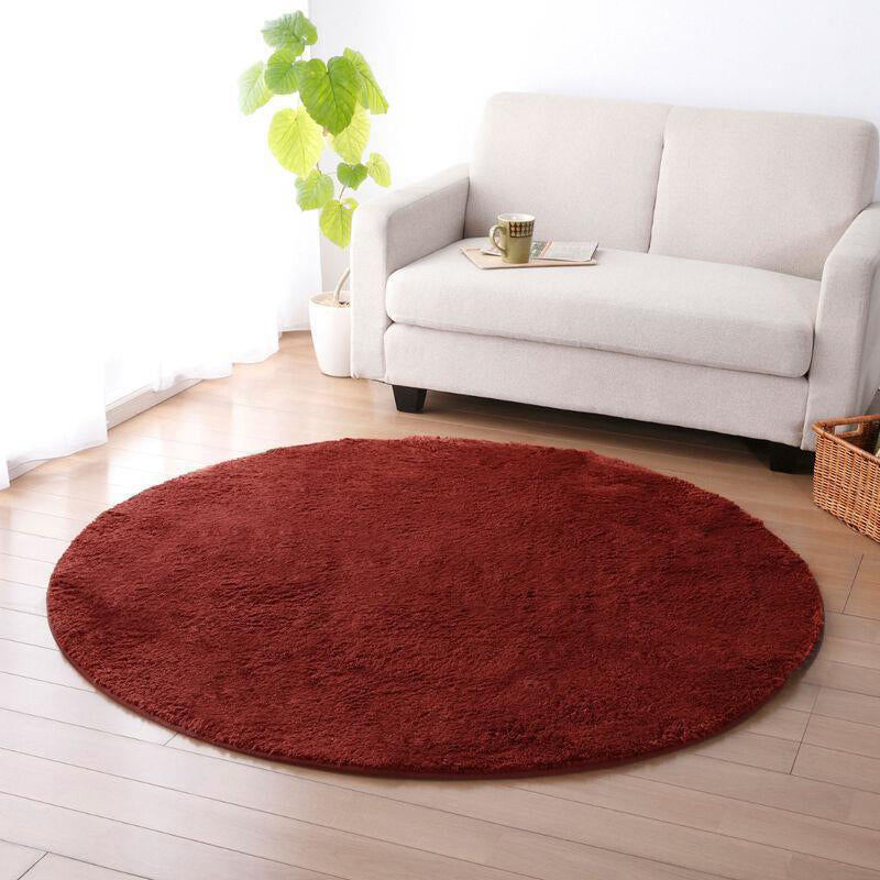 Tapis de décoration intérieure multicolore Synthétique de la zone de couleur unie simple