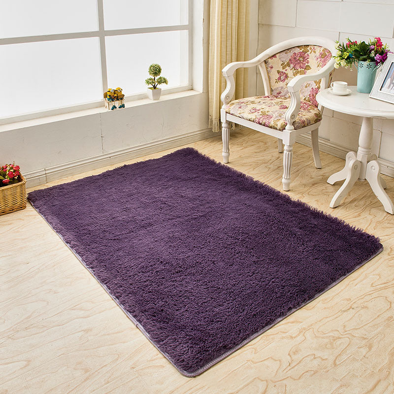 Lässige feste Farbe Teppich Multi-farbiger Polypropylenbereich Teppichtierfreundlichkeit Easy Care Indoor Teppich für Wohnzimmer