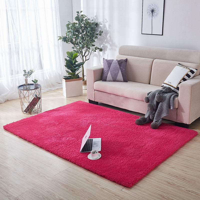 Mehrfarbiger Rug-Teppich-Synthetik Minimalist Teppich Haustierfreundlicher Anti-Rutsch-Rücken-Innenteppich für Wohnzimmer