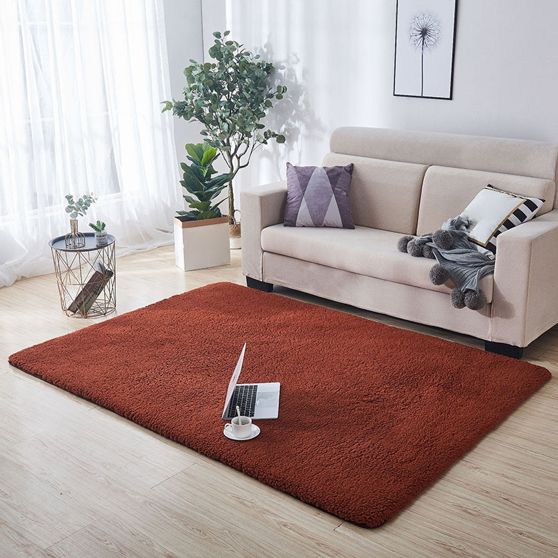 Mehrfarbiger Rug-Teppich-Synthetik Minimalist Teppich Haustierfreundlicher Anti-Rutsch-Rücken-Innenteppich für Wohnzimmer