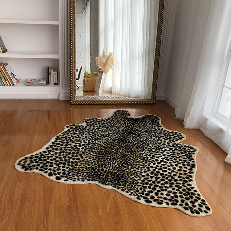 Tapis unique unique en acrylique Animal Skin Print Captificateur de machine de soins Easy Care Machine pour décoration