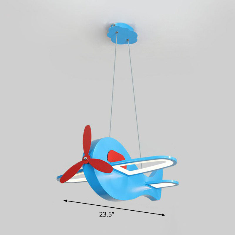 Lumo lampadario a forma di aereo Luce per bambini in stile Acrilico Luce a soffitto a LED ACRILICA