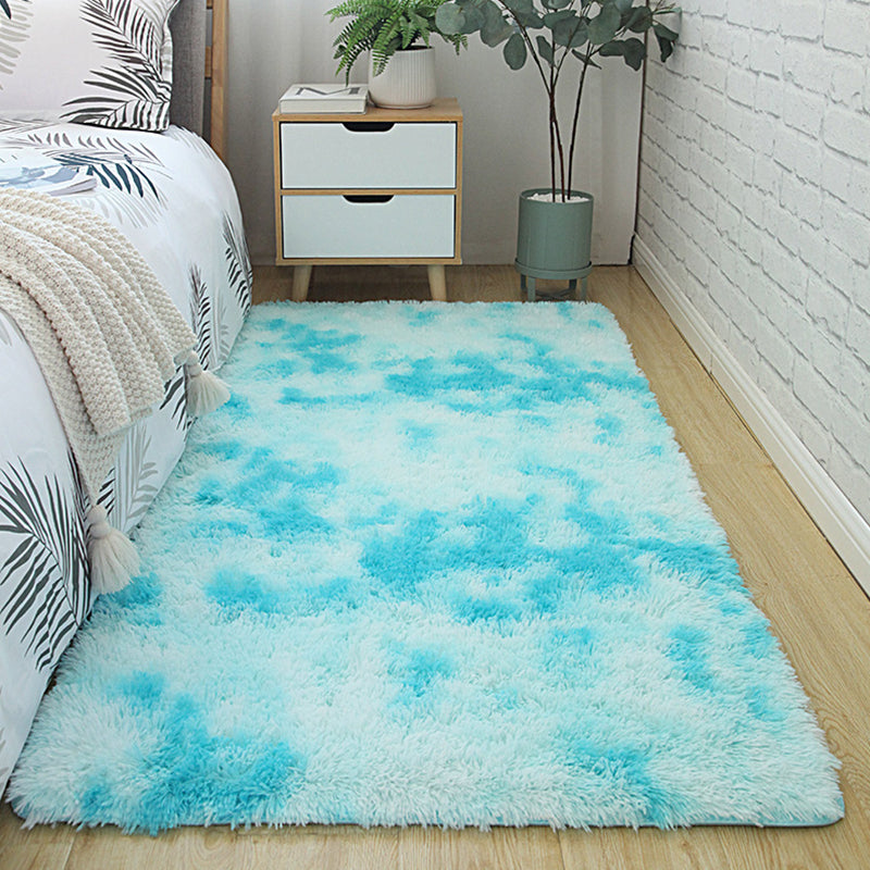 Tapis nature multicolore Synthetics Nordic Carpet Tapis Anti-Slip Machine Animal Machine Washable pour chambre à coucher