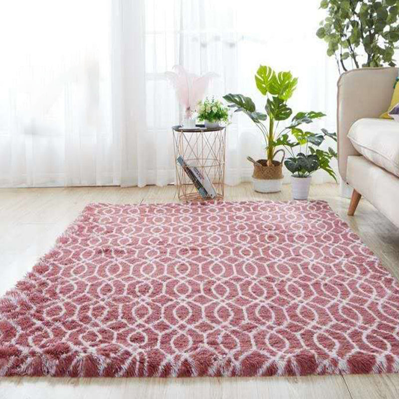 Multicolor Home Decoration Rug Casual Tie Dye Graphic Print Carpet Plush Stain Resistant Pet Friendly Non-Slip Rug