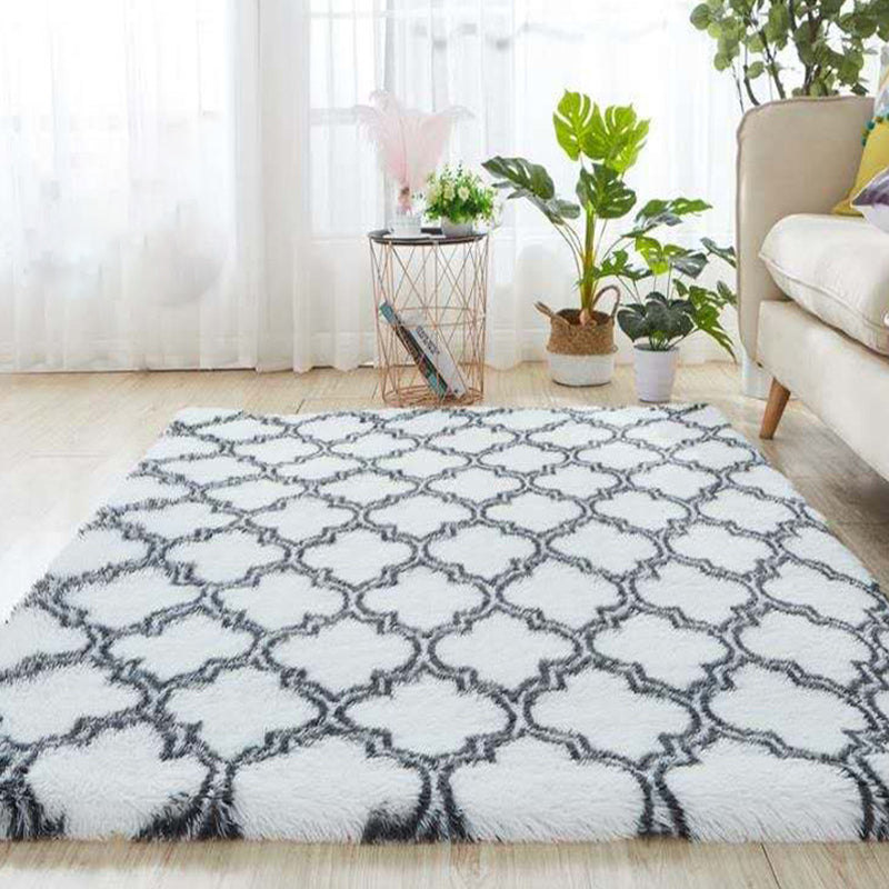 Multicolor Home Dekoration Teppich Casual Krawatte Farbstoff Grafikdruck Teppich Plüsch Flecken resistent Haustierfreundlicher Nicht-Schlupf-Teppich