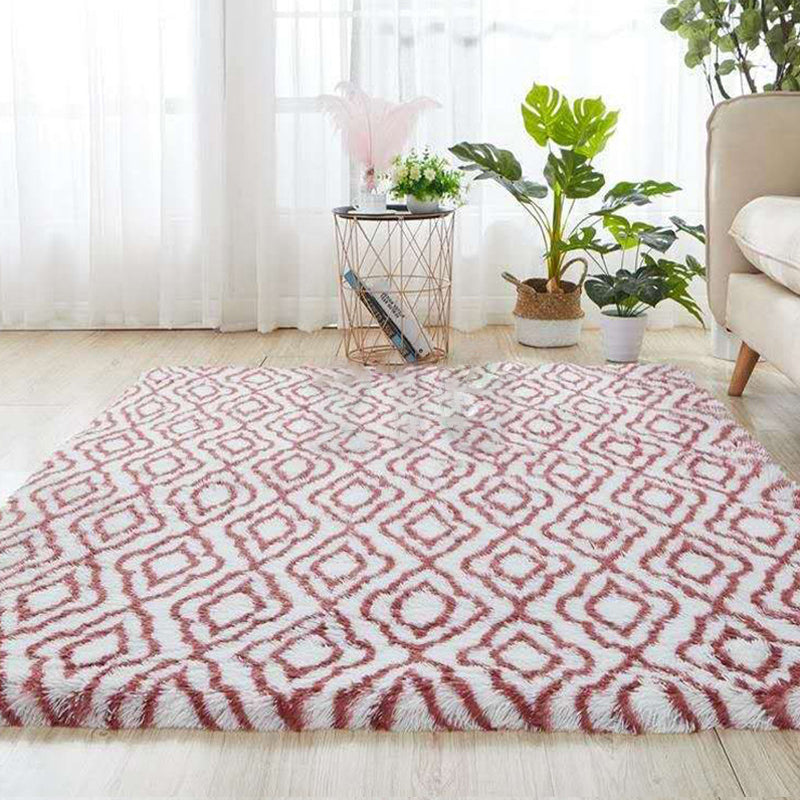 Multicolor Home Dekoration Teppich Casual Krawatte Farbstoff Grafikdruck Teppich Plüsch Flecken resistent Haustierfreundlicher Nicht-Schlupf-Teppich