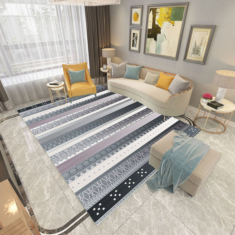 Tappeto multi colore stampato americano tappeto di supporto anti-slip resistenti al sedute per salotto